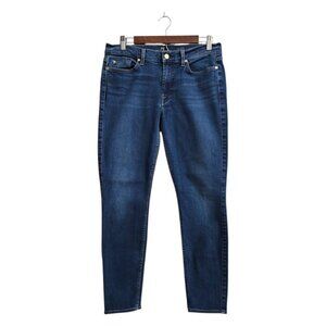 7 For All Mankind Gwenevere Ankle Jeans In Freesia Sz 31